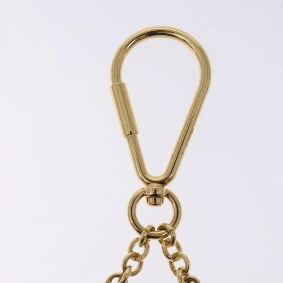 LOUIS VUITTON Porte Cles Puzzle Charm metal Gold M65218 LV Auth 131845 - Picture 5 of 10